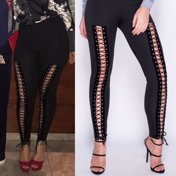 Bundle Trade -String up leggings - Picture 2 of 4